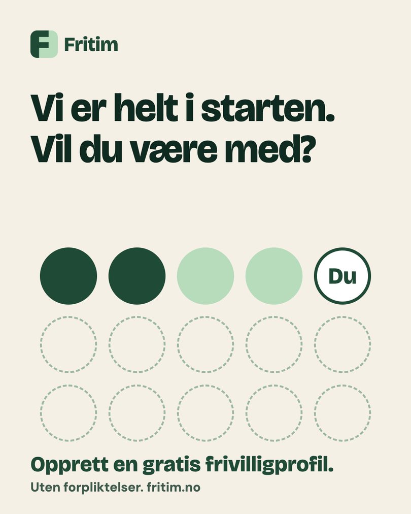 Fritim ad: “We’re just getting started. Want to join?”